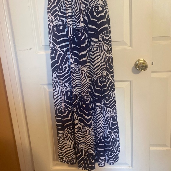 “LILLY PULITZER” Sloan Jersey Maxi Dress in Cabana - Picture 7 of 16
